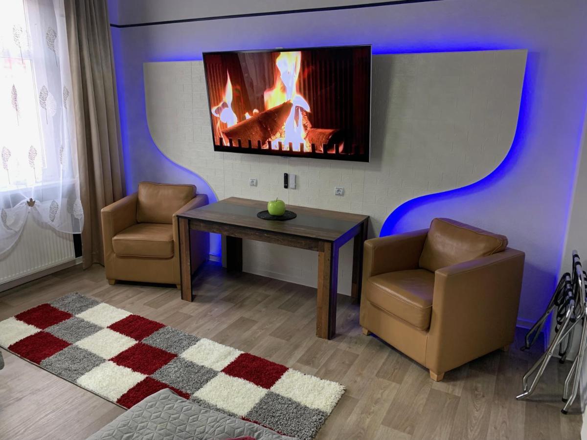 Best-Preis -Gold Suite- Mit Netflix, Self-Check-In, Ebike Ladestation, Fahrradraum, Wlan, Netflix Und Massagesessel - Direkt Am Elberadweg Im Herzen Von Wittenberge Exterior foto
